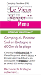 Mobile Screenshot of campingduvieuxverger.com